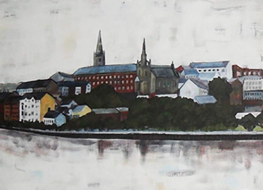 Derry across the Foyle